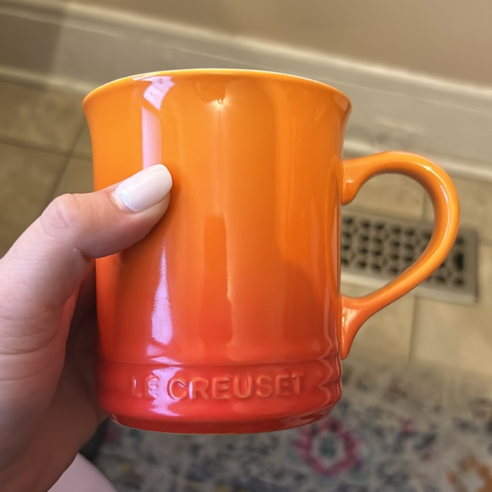Orange 14oz Le Creuset Coffeee Mug